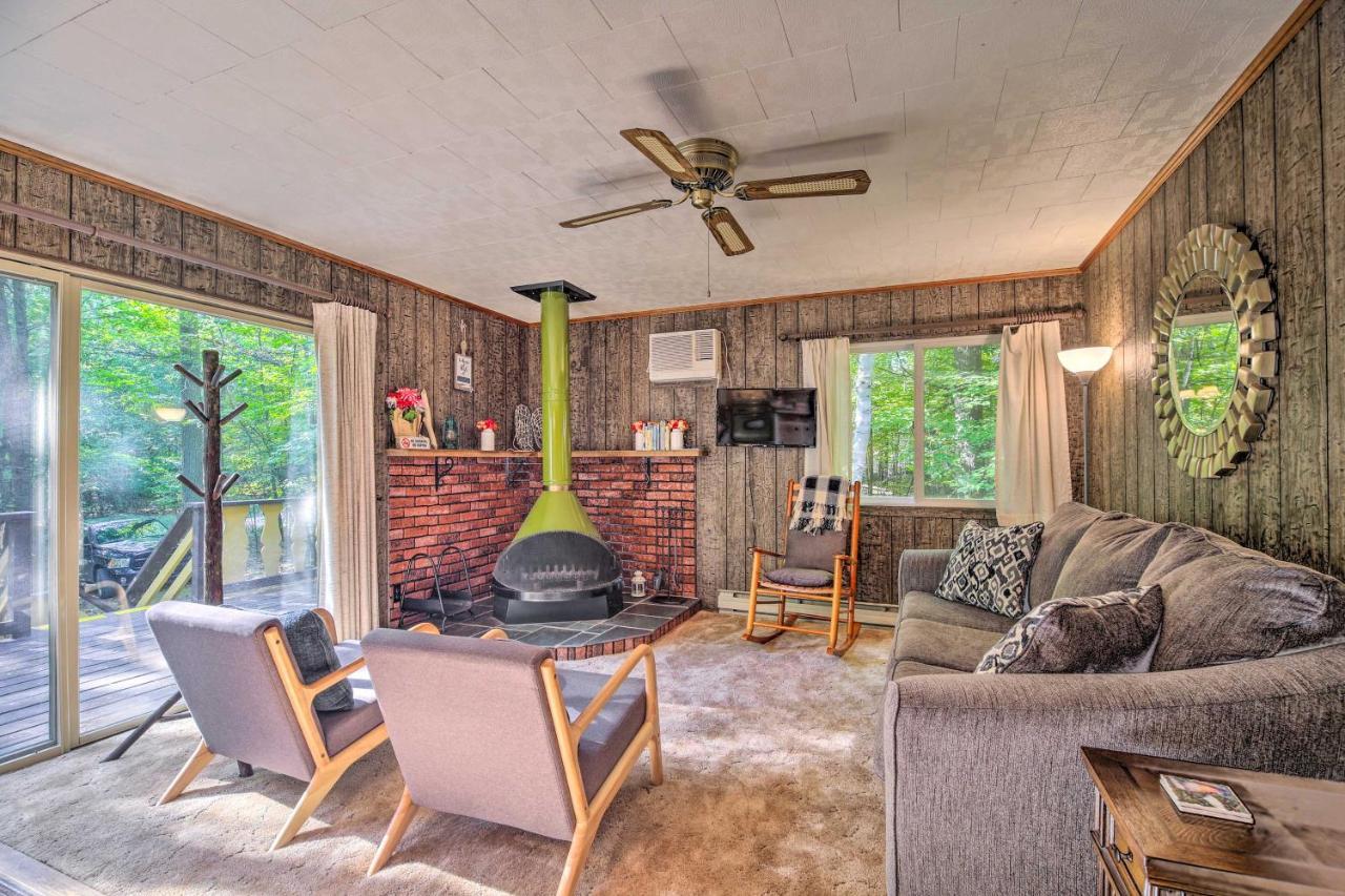 Cozy Adirondacks Cabin Walk To Lake Eaton! Jay 외부 사진
