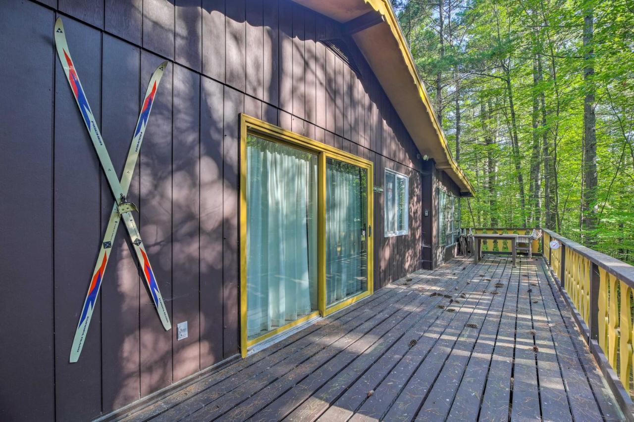 Cozy Adirondacks Cabin Walk To Lake Eaton! Jay 외부 사진